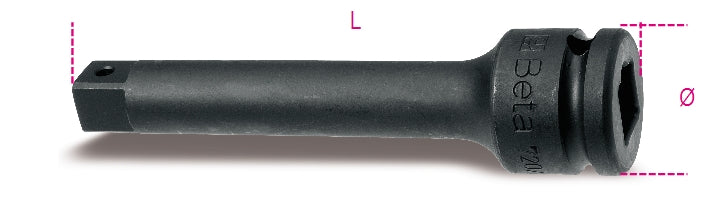 Prolunga Beta 728/22 3/4" 250mm