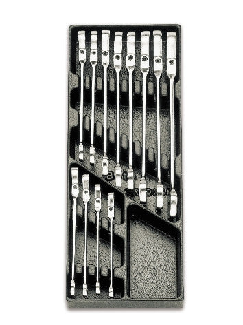 Termoformato chiavi cricchetto snodate Beta T46