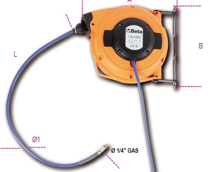 Avvolgitubo automatico aria Beta 1901BM/8