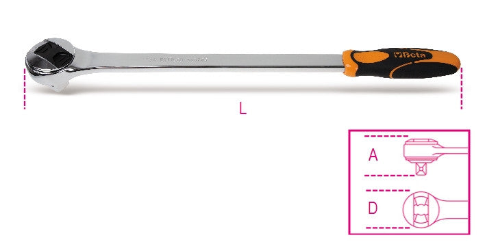 Cricchetto reversibile 3/4" Beta 928/55