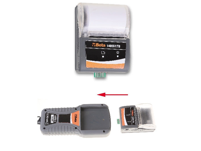 Tester digitale per batteria 12V  Beta 1498TB/12 + Stampante 1498ST/TB
