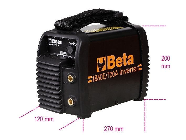 Saldatrice con tecnologia inverter Beta 1860E/120