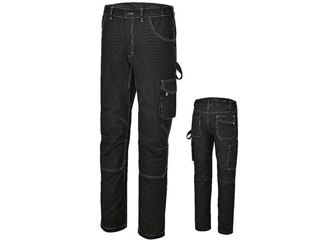 Pantaloni multitasche elasticizzati slim fit Beta 7880SC nero