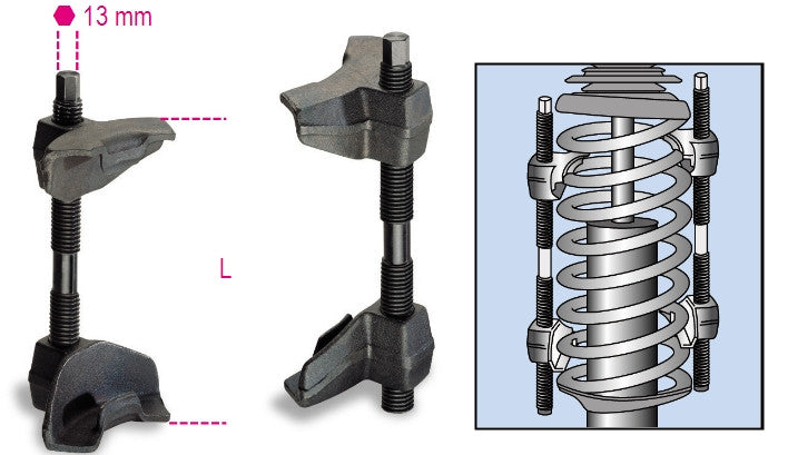 Pressori molle ammortizzatori Beta 1556/2A