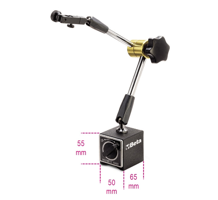 Supporto a base magnetica snodato Beta 1662SP2