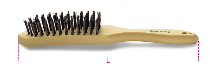 Spazzola a fili di acciaio Beta 1737AC