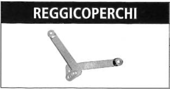 Reggicoperchi di ricambio valigie Fram