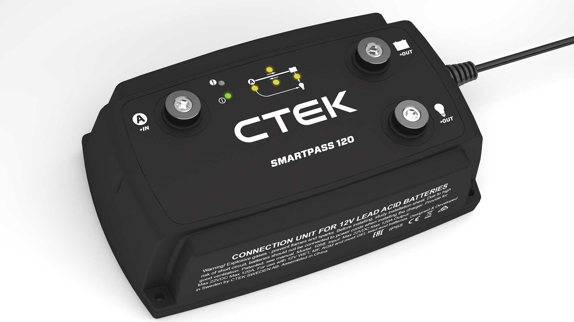 Caricabatterie SMARTPASS120  CTEK