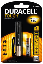 Torce Duracell a led "tough" KEY-3