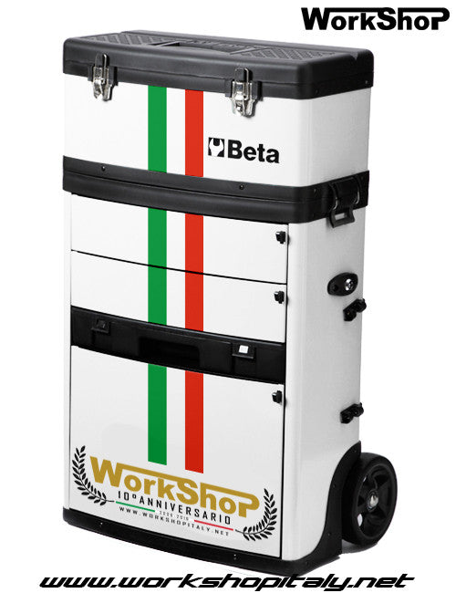 Trolley Beta Utensili C41H Bianco Workshopitaly 10° Anniversario