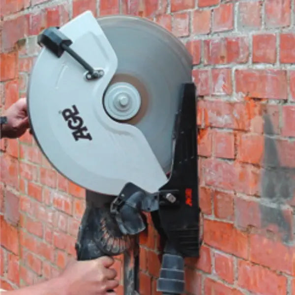 Troncatrice C14 AGP Rurmec completa di disco da 350mm