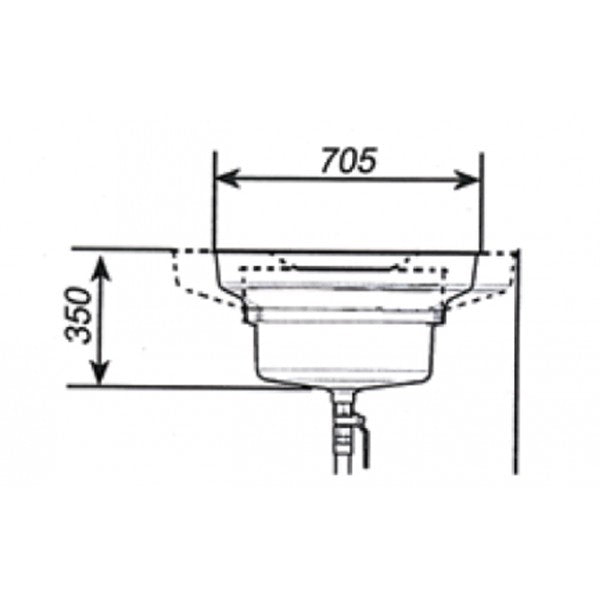 Vaschetta di recupero da 20 l Meclube