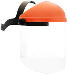 Maschera protezione facciale visiera policarbonato BM 052250 mod.Italia-pro